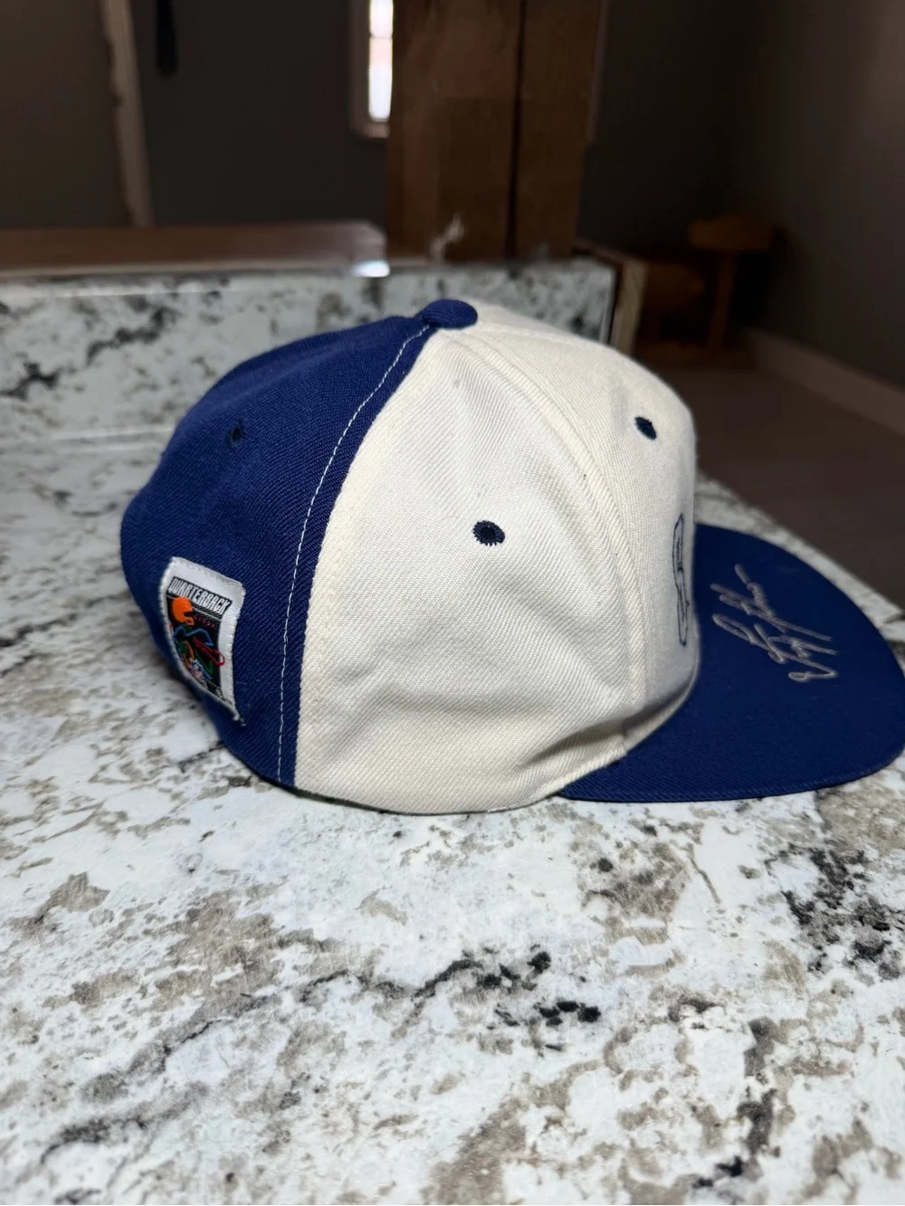 Vintage 90s Dallas Cowboys Troy Aikman #8 QB TEAM NFL Snapback Quarterback Club